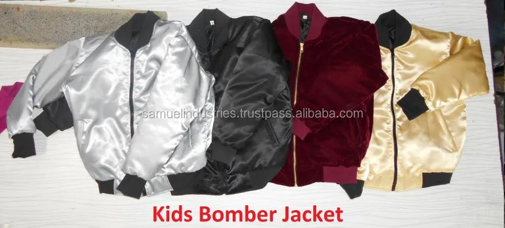 Unisex Shiny Bomber Jacket - Pink main image 1