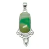 Beautiful Fancy Bezel Setting Gemstone Stripped Onyx_Pearl 925 Sterling Silver Pendant, Amazing Wholesale 2019 Jewelry
