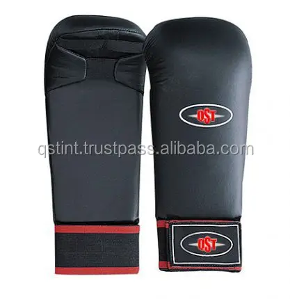 Pu Artificial Leather Sparring Karate Glove Made By Fighter - Buy ...