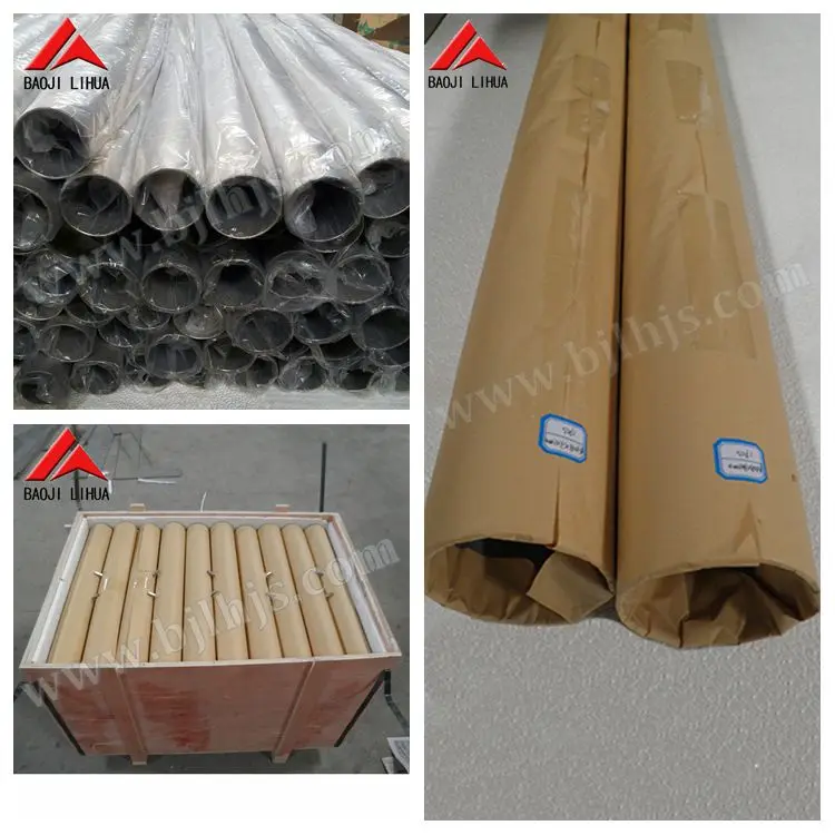 Titanium Exhaust Pipes Gr2 WT 1/1.2mm 38mm/57mm/63mm/76mm/89mm/102mm