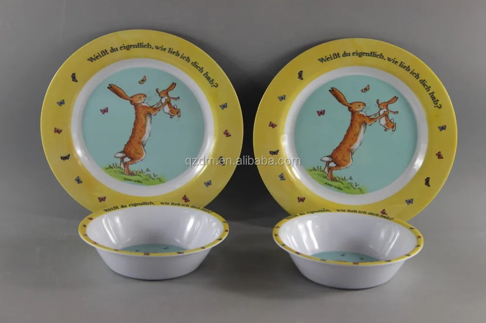 Outdoor Melamine Dinner Set/Picnic Dinner Set For Kid