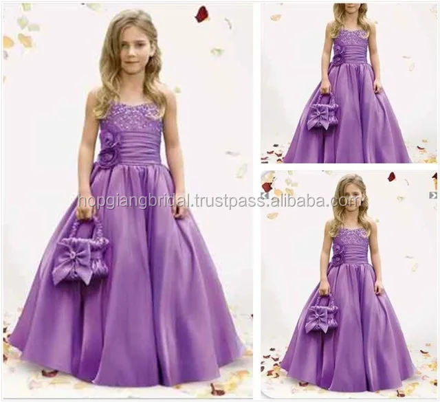 3d flower girl dress
