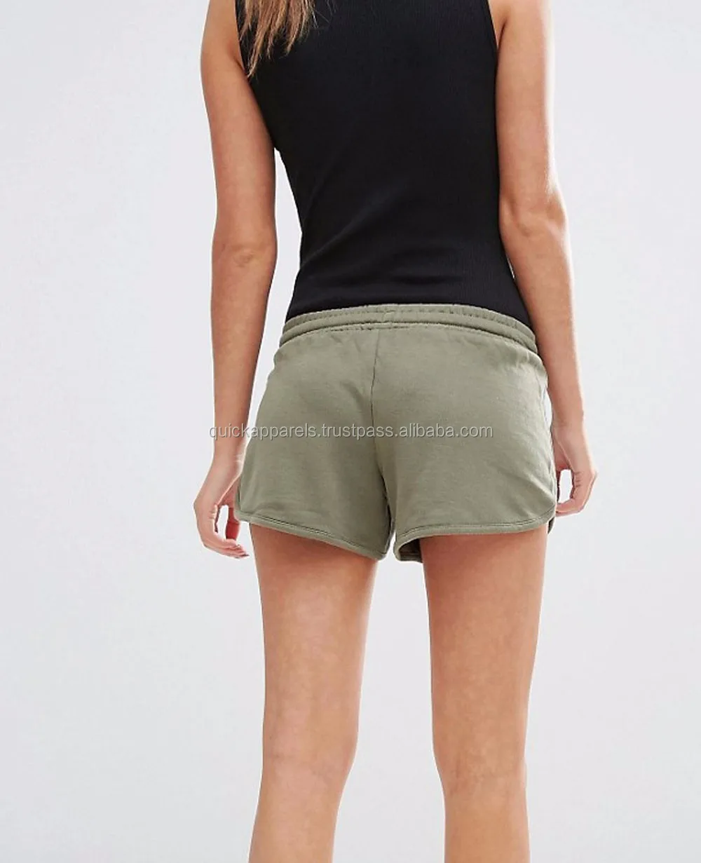 Wholesale Custom Women Lace Trim Casual Shorts Buy Custom Dry Fit