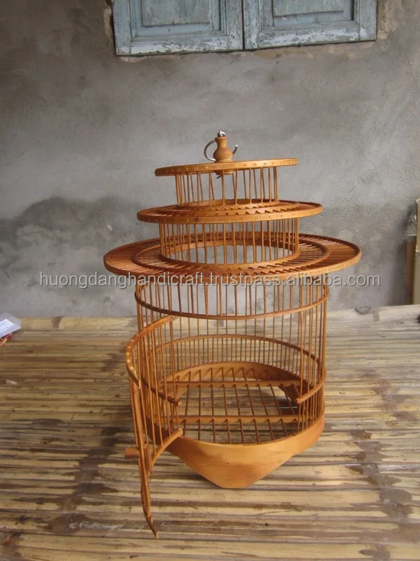 bamboo bird cage