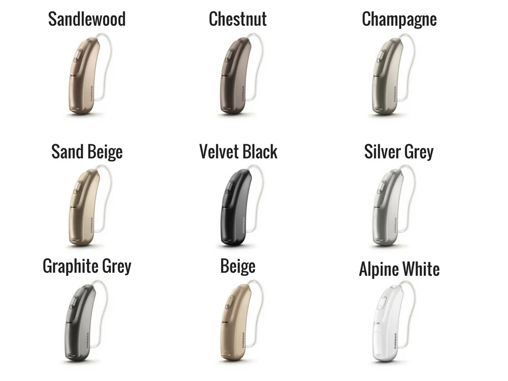 Phonak Color Chart