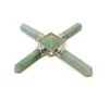 Aura Energy Generator Tool - Wholesale Green Aventurine Energy Generators : Crystal Points with Pyramid Raw Generator