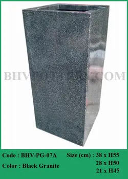 Granite Look Alike Fibergl Planters Pot Pottery Granite Look Alike Fibergl Planters