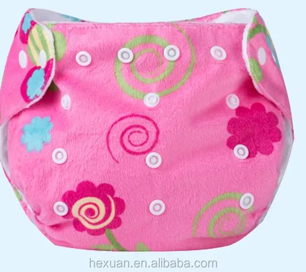New Baby Products Printed Cloth Diapers High Absorption Disposable Baby
