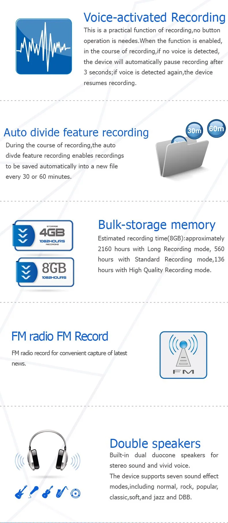 PHILIPS digital voice recorder as corporate gift set ideas