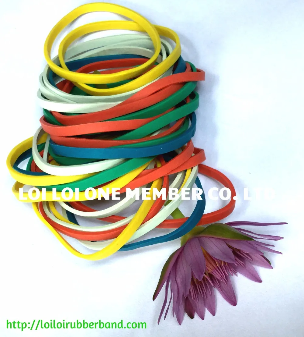 Popular Black Round Rubber Band Best Price Factory Direct Sale 1