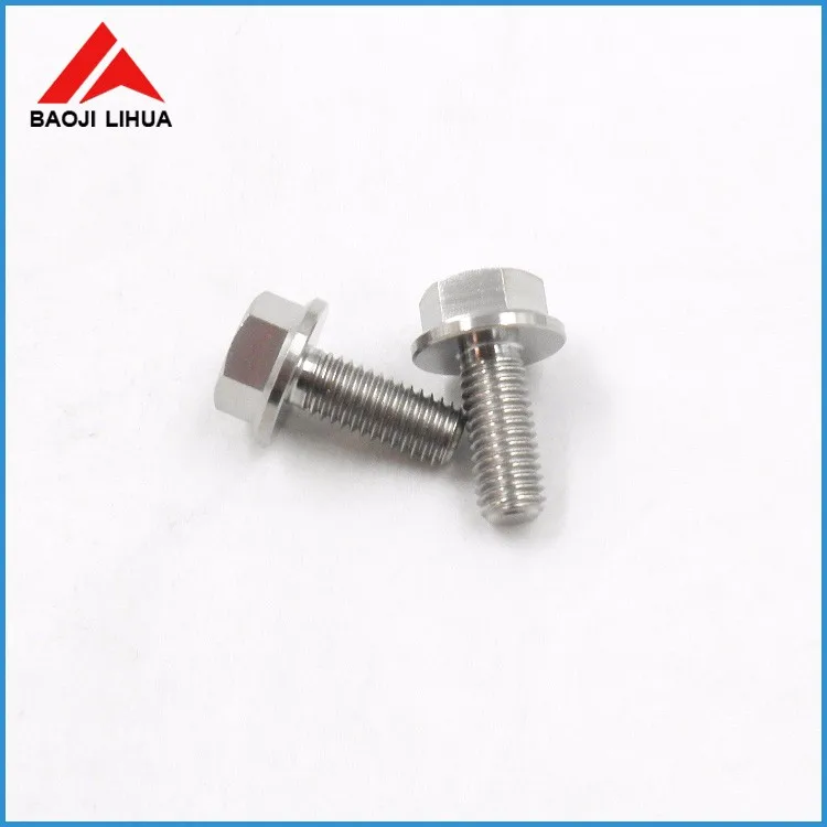 Flange Bolt Dimple Head Rainbow Colors Bolts for Motorcycle M8 Titanium 10-15days Machining,cnc CN;SHA LHTI Din6921,iso 7380