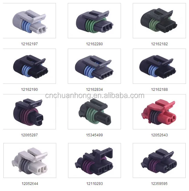 2pin Connector,1743522,Auto Connector,Xlr Connector Buy Delphi Auto Wiring Harness Connector