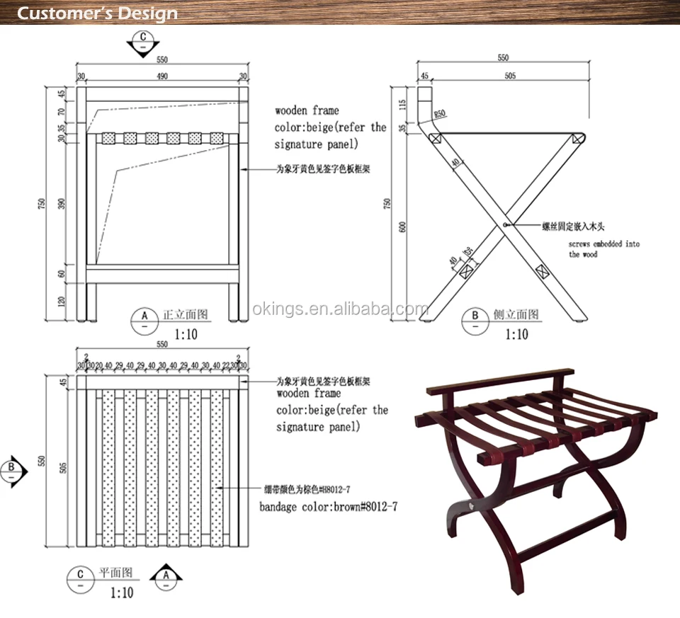 2015 Hotel Guestroom Products Wood Luggage Rack Buy Hotel Guestroom
