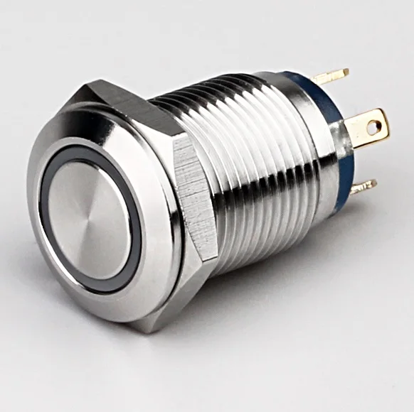 Electrical Mini Waterproof Push Button Switch,led Micro Momentary Push 