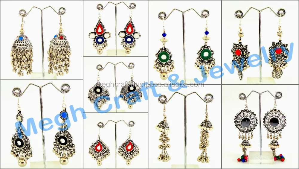 New Fashion Bollywood Style Jumka Earrings Indian Imitation Jhumka
