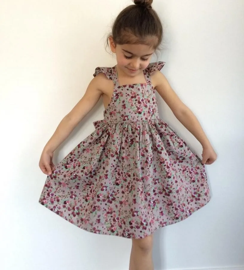 kids pinafore dress