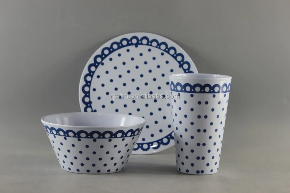 Top Grade Quality Melamine Dinner Set