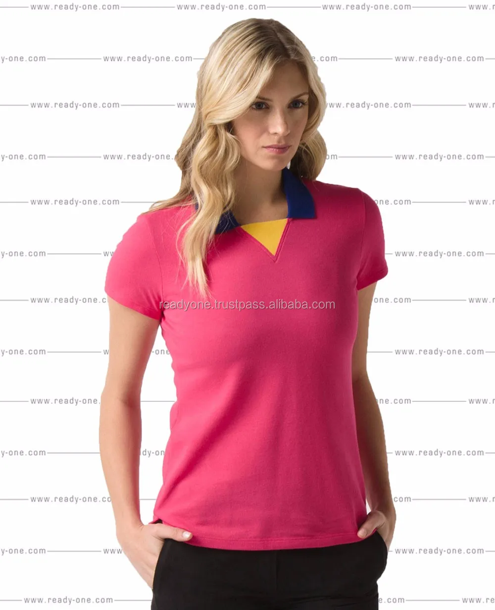 Custom Embroidery Logo Women Polo Shirt,Pima Cotton Polo Shirt Buy