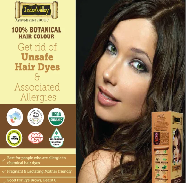 Certified Organic Herbal Hair Dye Colour Powder Buy Organic Hair