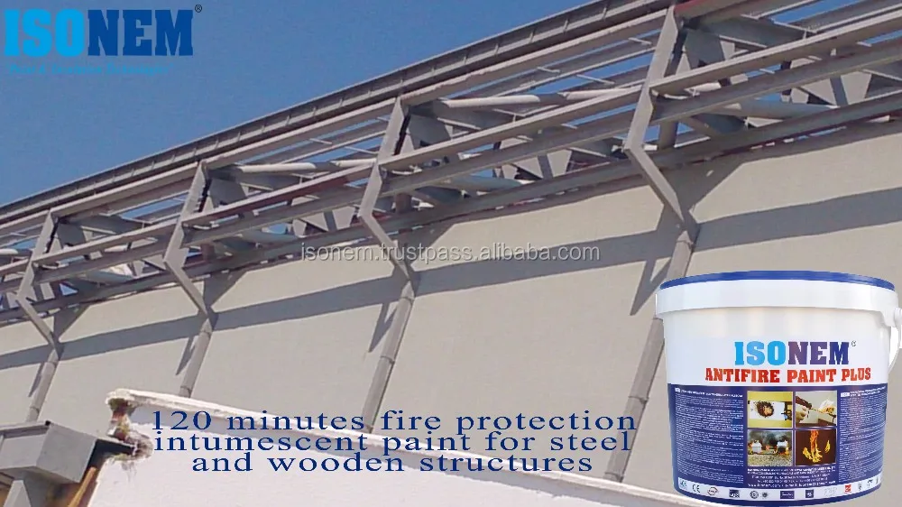 Antifire Paint Plus Fire Protection Paint For Steel,Wood And Concrete