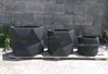 Geometric / Geodesic planters - Triangular /Rectangular /Cube concrete pots - Cement Pots & Animals decor [Wholesale]