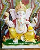 Natural Pure Marble Ganesha Statue Indian God Ganesh