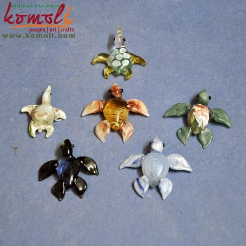 glass turtle pendant (5)