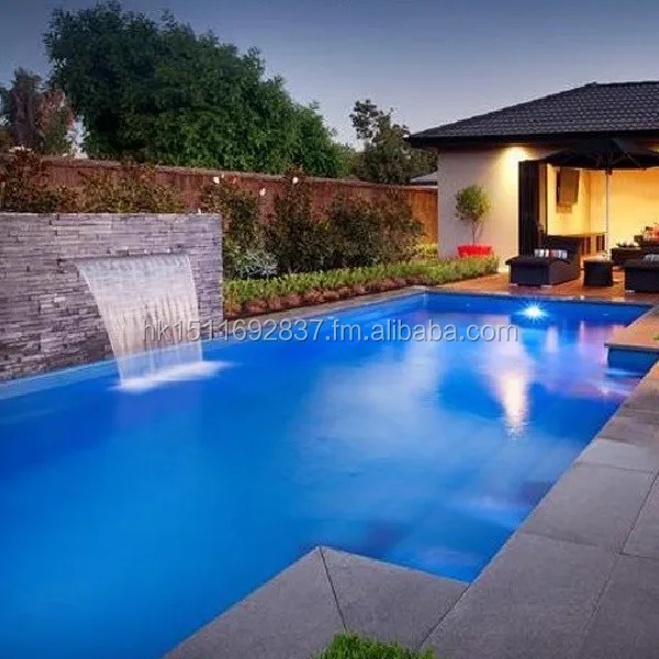Swimming Pool Acrylic Waterfall Kit Led Strip For Swimming Pool Acrylic Waterfall Kit Led