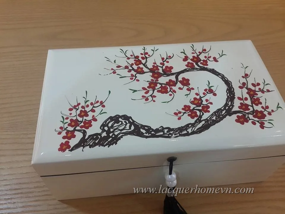 HT9122 Vietnam handmade jewelry boxes , high quality - direct supply from http://lacquerhomevn.com/