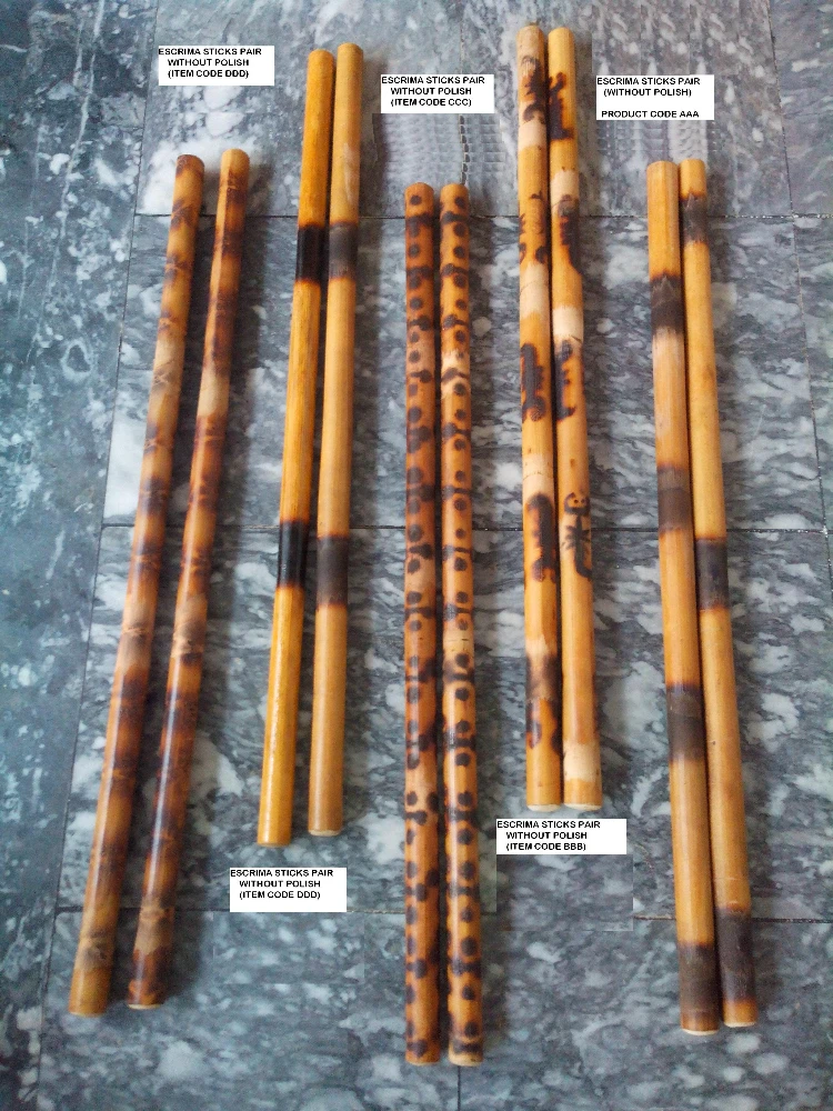 Philippin Escrima Fighting Arnis Kali rotin bâtons Arts martiaux