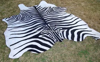 Animal Print Zebra Cowhide Rug Buy Cowhide Rugs Product On