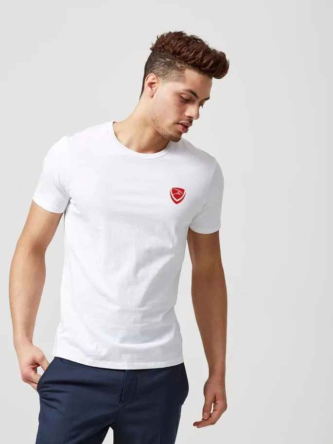 Beautiful Men's Curved Hem T Shirt Slim Fit Blank Tshirt Color