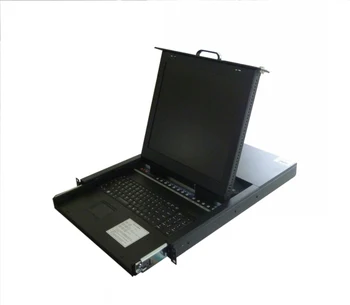 4ports 8ports 16ports 1u Rack Mount 15 Lcd Kvm Drawer Kvm 1500m