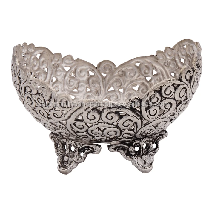 Engraved Fruit Bowl In Metal For Christmas New Year Gift Engraved Fruit Bowl In Metal For Christmas New Year Gift