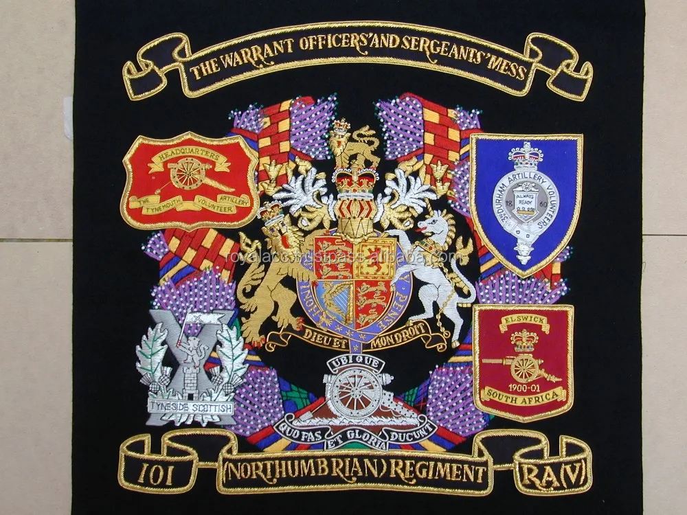 High Quality Royal Australian Flag 102 2nd (coral) Custom Battery Hand