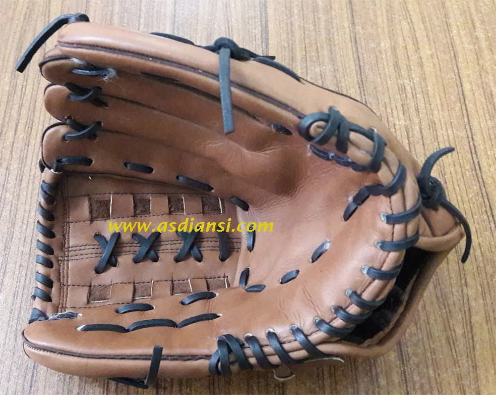 Handmade Leather Baseball Gloves Antique Glove Leather Balls Full Grain