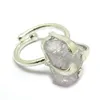 Fancy Shape Rough Pink Kunzite 925 Sterling Silver Claw Setting Ring, Handmade Silver Jewelry, Silver Jewelry India
