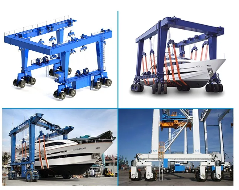 300ton Boat Lifting Gantry Crane,Mobile Yacht Boat Hoist Lift Gantry