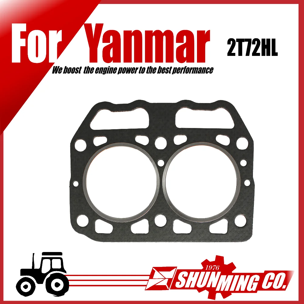 Forklift Diesel Engine Replacement Head Gasket Parts For Yanmar 2t72hl