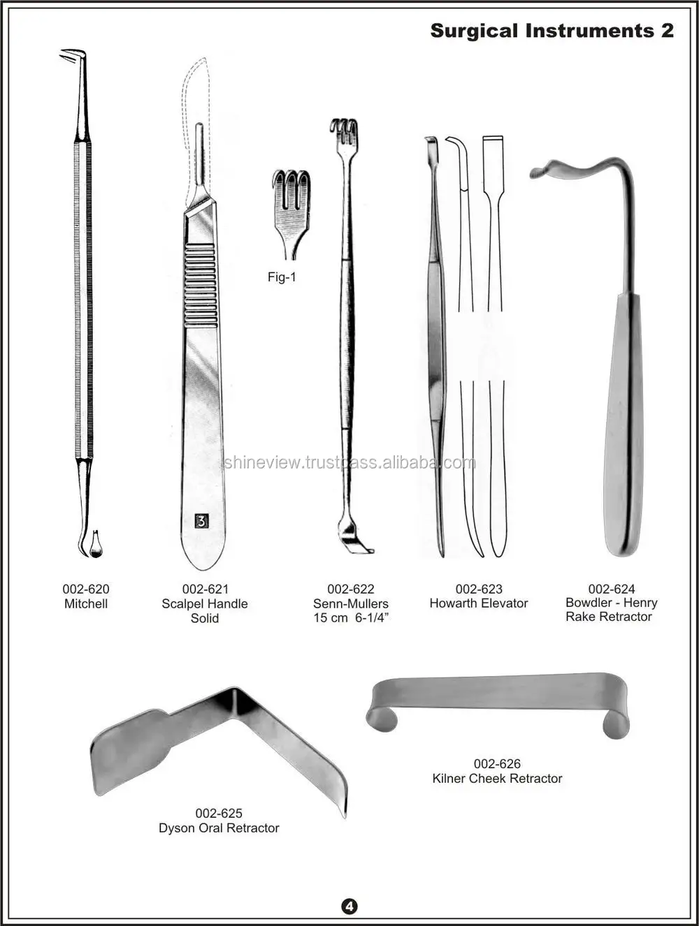Senn Muller Retractors Double Ended Sharp 6.25" Buy Senn Muller Retractors Double Ended Sharp