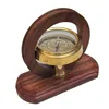 solid brass reproduction antique ship cabin compass CHCOM177