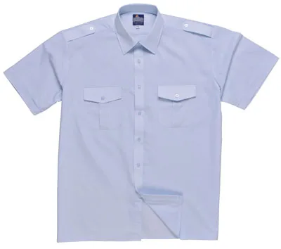 Airline Uniform Pilot Shirt,65% Polyester 35% Cotton Or 100% Cotton ...