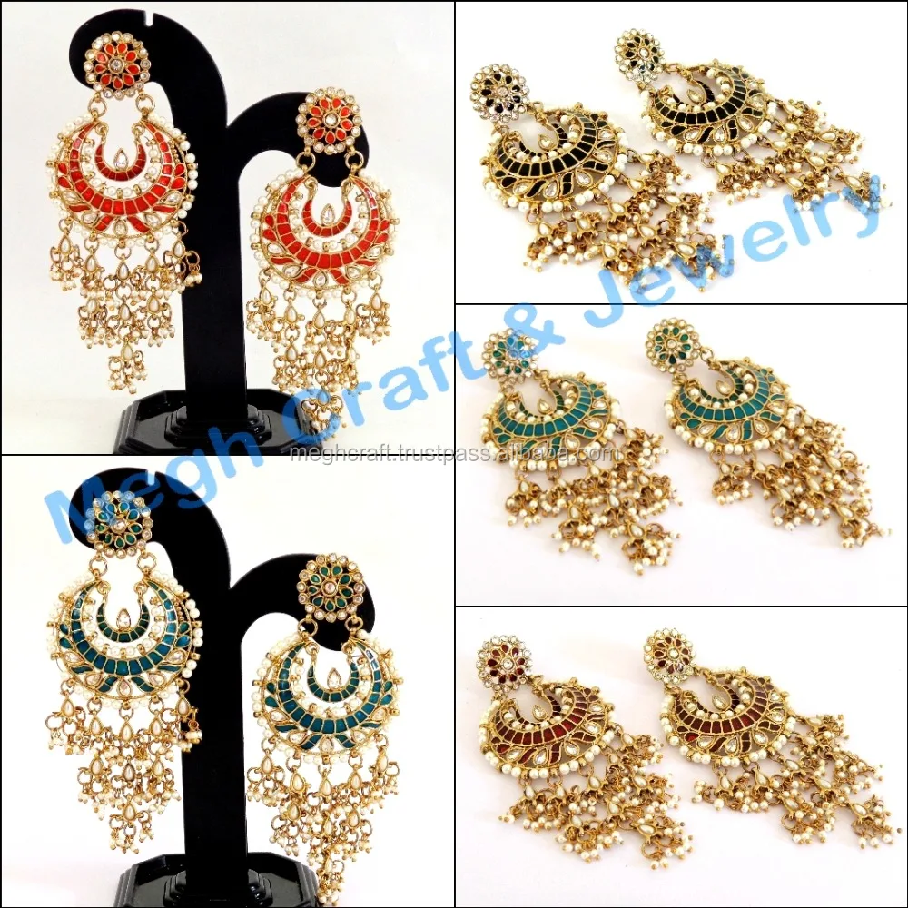 Wholesale Indian Imitation Jewelryindian Rhine Stone Fashion Jewellery