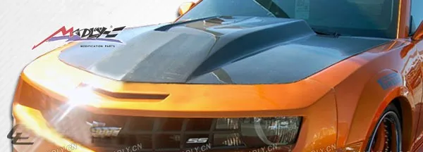 2010-2015 Chevrolet Camaro Carbon Creations Circuit Hood - 1 Piece (5).jpg