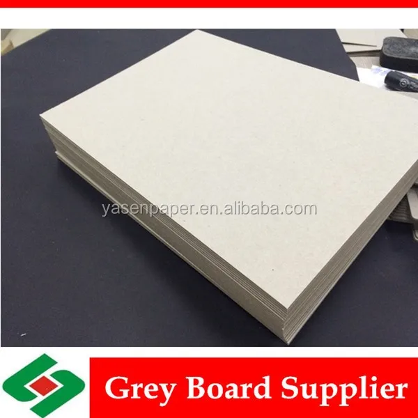 High Density 1.5mm/1.6mm Gray Cardboard Sheets - Buy Gray Cardboard ...