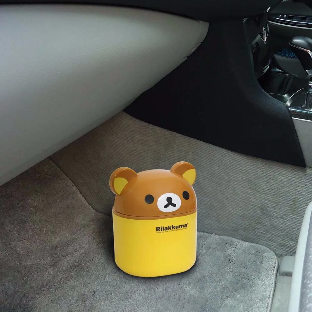 Lucu Rilakkuma Terkenal Hewan Aksesoris Kotak Tisu Untuk Mobil