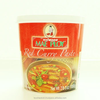 Mae Ploy Red Curry Paste (1000 G) - Buy Curry Paste,Red Curry Paste,Red