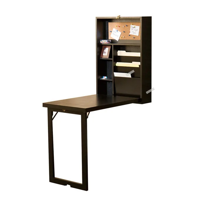 2015 Latest Hot Furniture Wooden Wall Mounted Folding Desk For