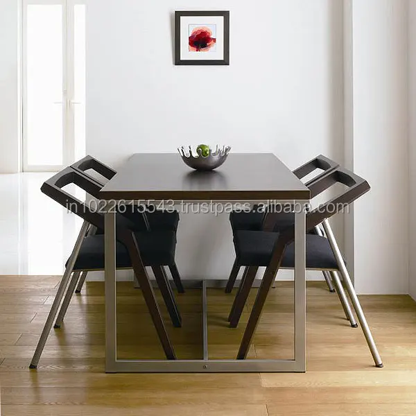 Dining Table Of Metal Wood For Hotel Furniture Rustic