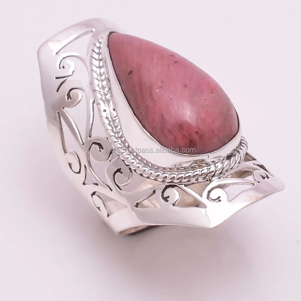 Natural Gemstone Rings 925 Sterling Silver Wholesale Jewelry Indian ...